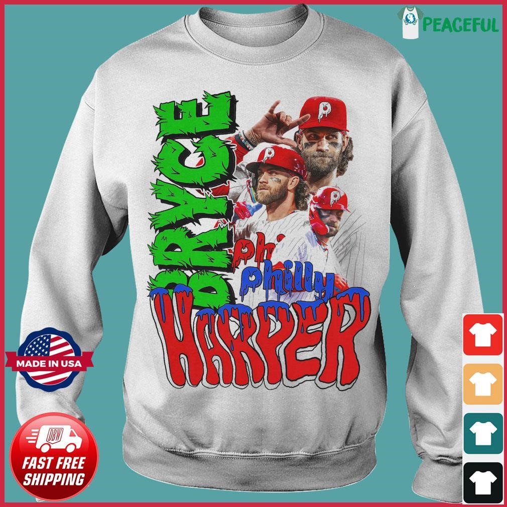 The Chosen One Bryce Harper Philadelphia Phillies Shirt - Limotees