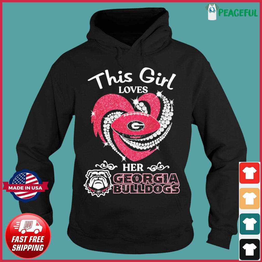 Awesome atlanta Braves Georgia Bulldogs logo heart sport gift shirt,  hoodie, sweater, long sleeve and tank top