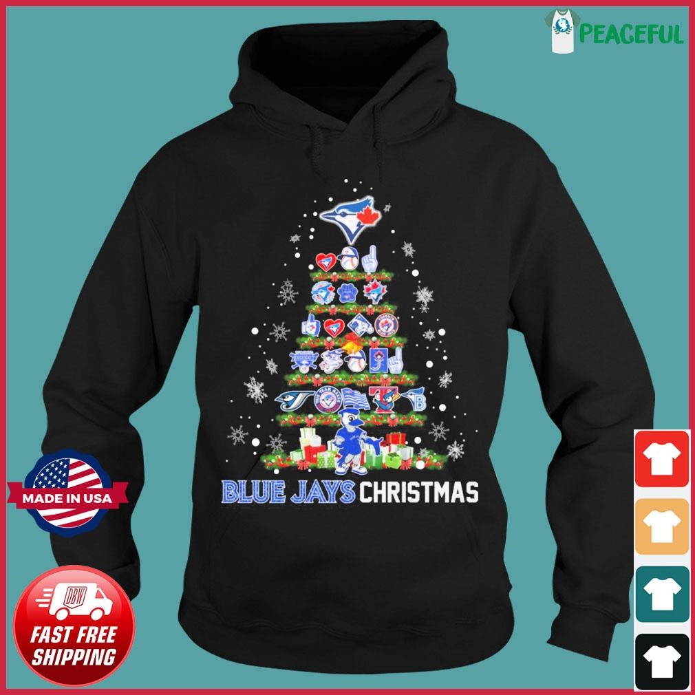 Toronto Blue Jays Christmas Blue Jays Tree Shirt, hoodie, sweater