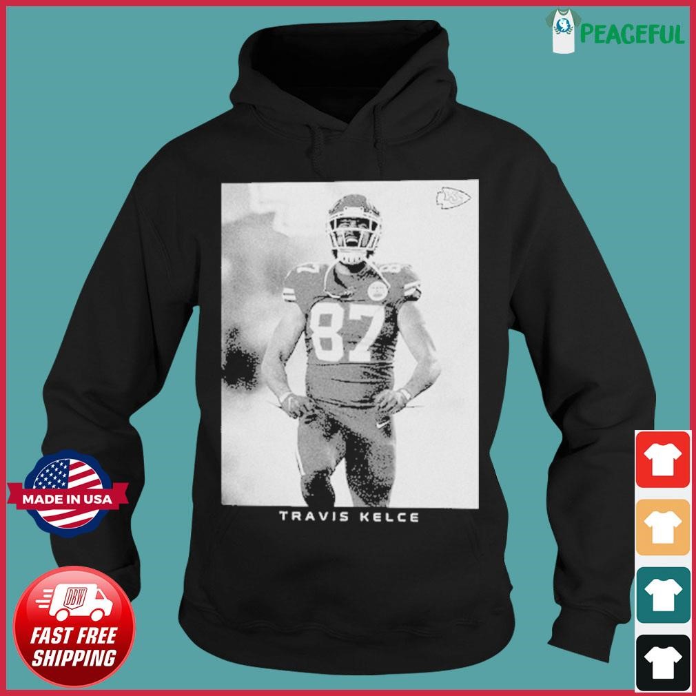 Travis Kelce Kansas City Chiefs Majestic Threads Player Graphic Oversized  Shirt, hoodie, sweater, long sleeve and tank top