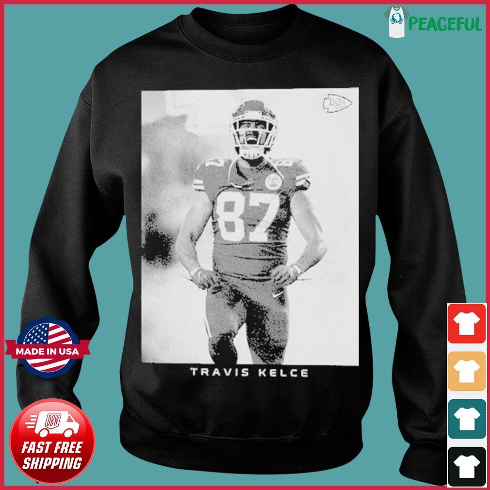 Travis Kelce Kansas City Chiefs Majestic Threads Player Graphic Oversized  Shirt, hoodie, sweater, long sleeve and tank top