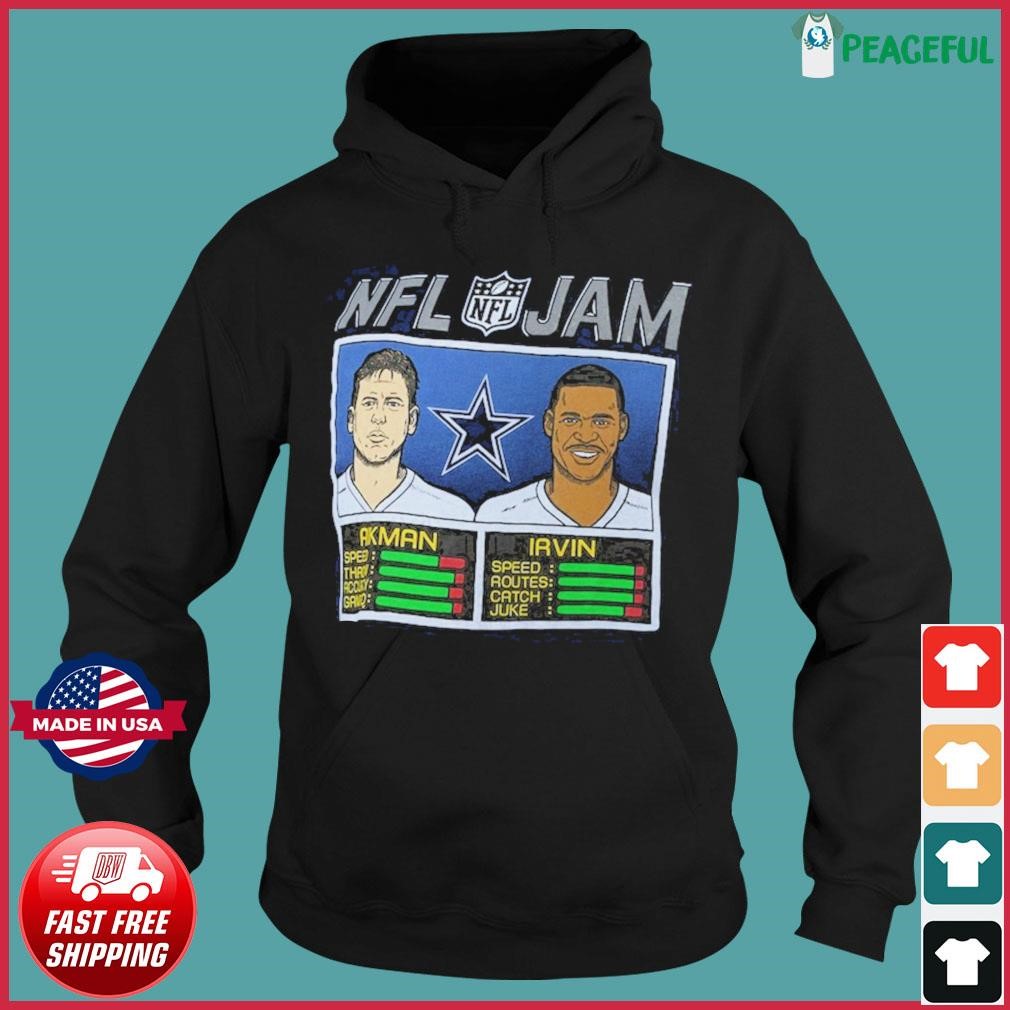 Original Troy Aikman & Michael Irvin Dallas Cowboys Homage Nfl Retired Jam  Tri-blend T-shirt,Sweater, Hoodie, And Long Sleeved, Ladies, Tank Top