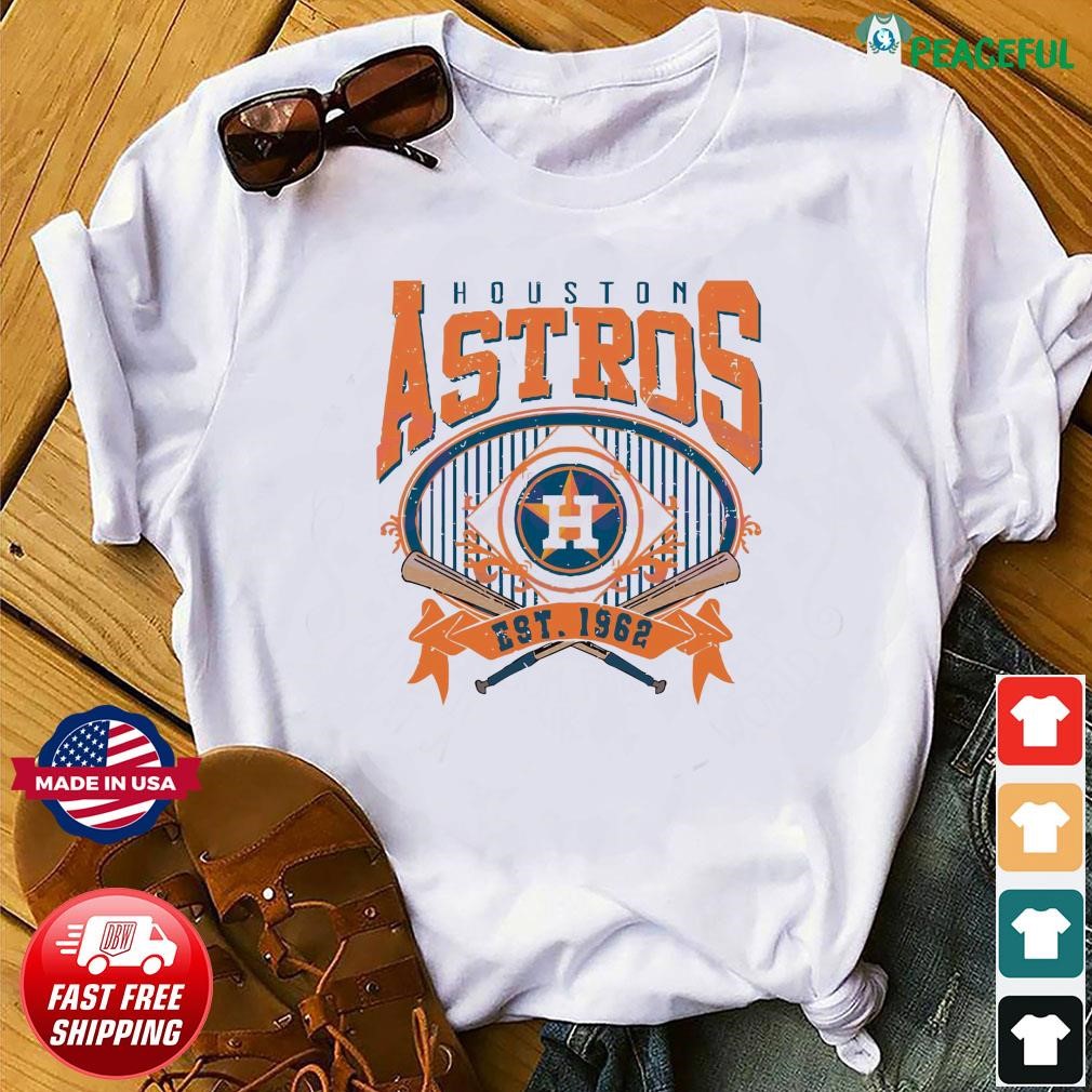 Vintage Baseball Houston Astros EST 1962 Tee, Houston Astros Shirt - Bring  Your Ideas, Thoughts And Imaginations Into Reality Today