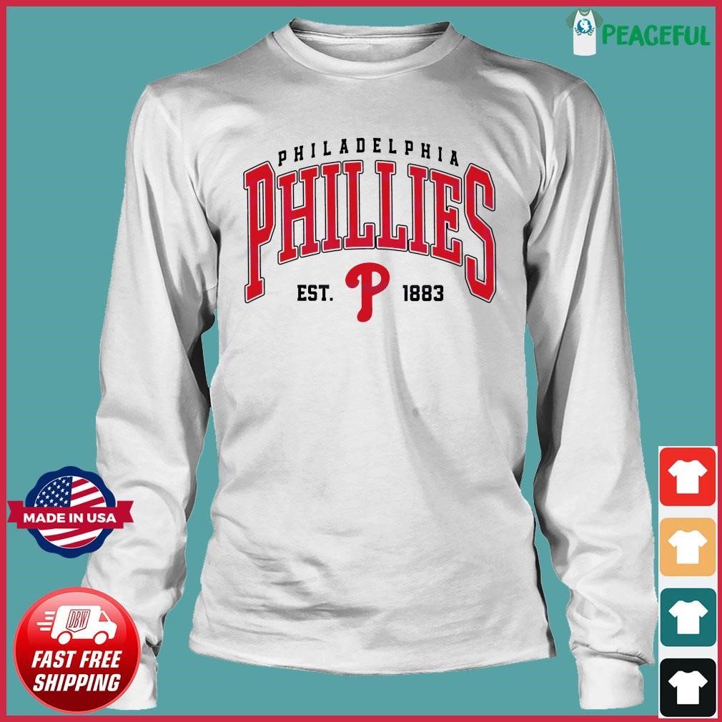 Vintage Philadelphia Phillies Est 1883 Sweatshirt - Bluecat