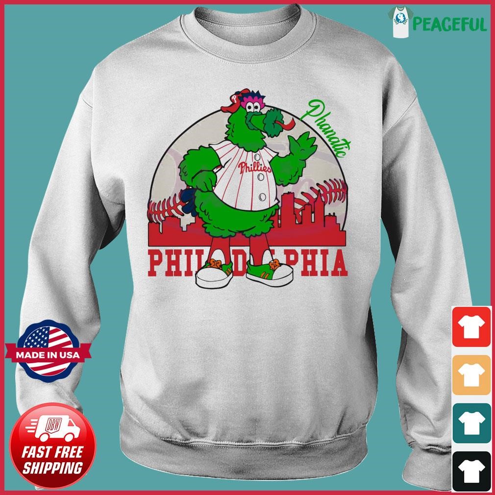 Vintage Phillie Phanatic Cartoon Baseball Shirt, hoodie, sweater, long  sleeve and tank top