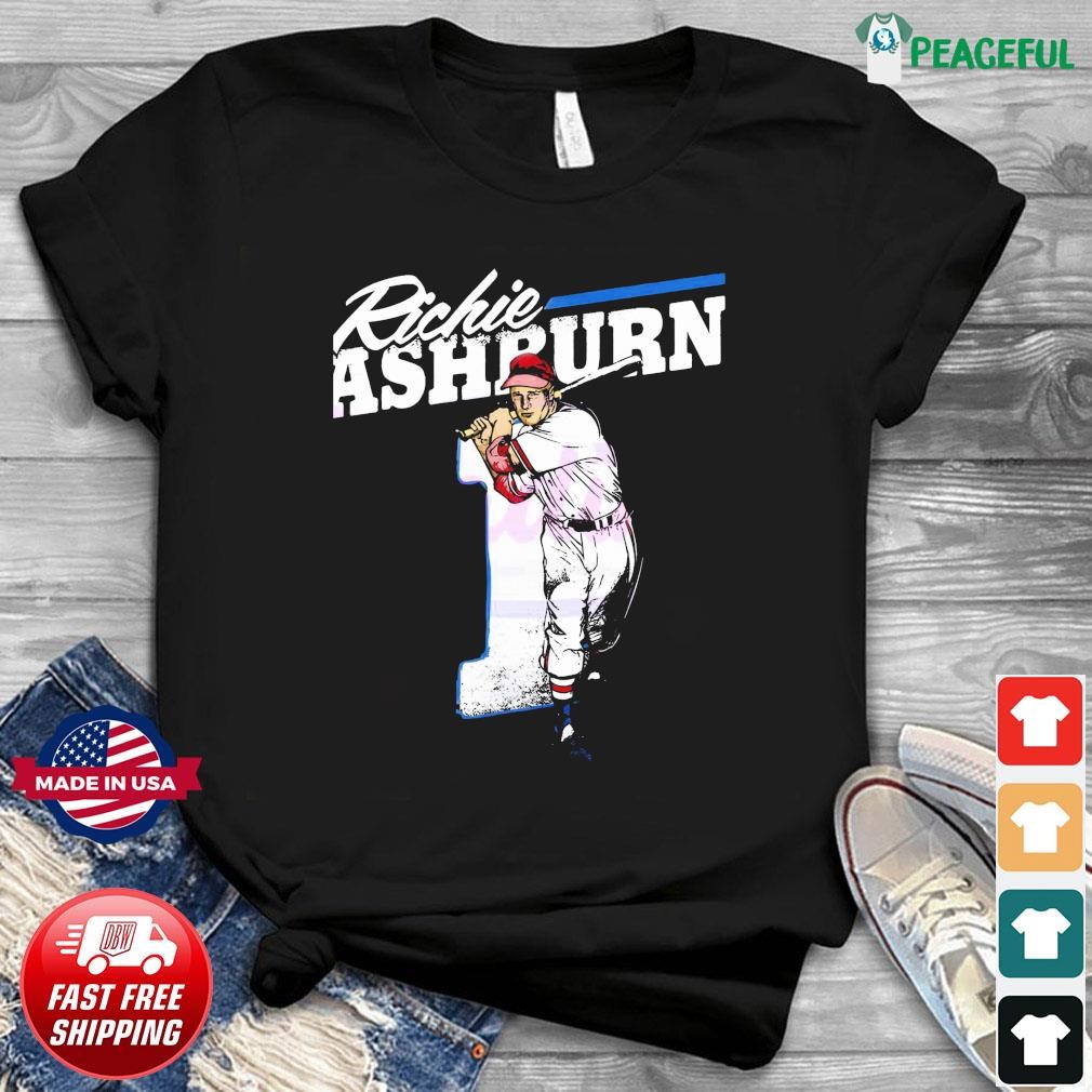 Vintage Richie Ashburn Swing MLB Player Shirt, hoodie, sweater