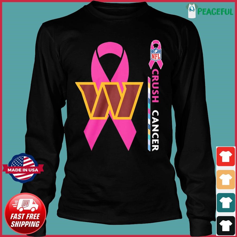 Official Washington Commanders Stronger Than Cancer NFL 2023 Shirt, hoodie,  sweater, long sleeve and tank top