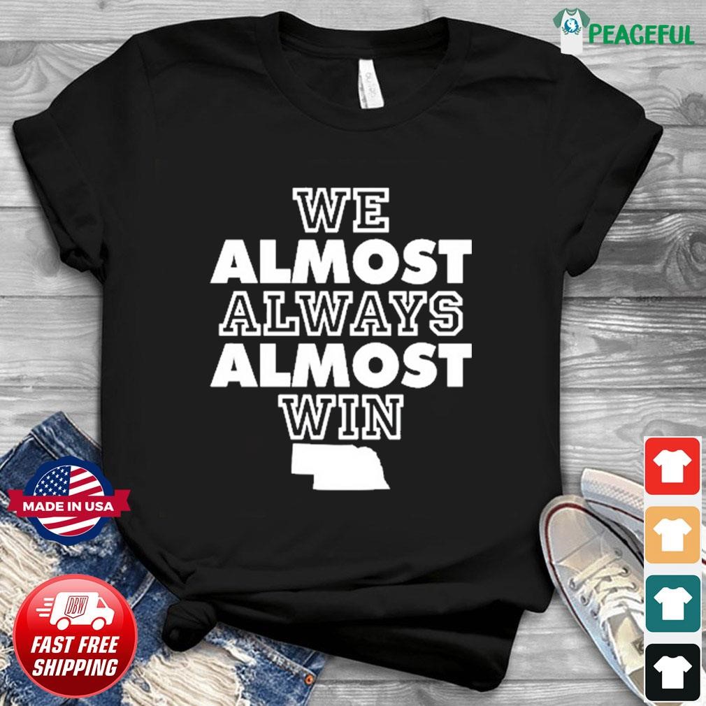 We almost always almost win vikings sports shirt, hoodie, sweater