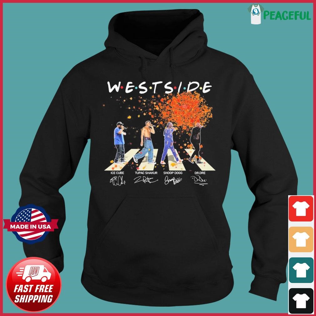 Original West Side Walking Abbey Road Signatures Shirt, hoodie, sweater,  long sleeve and tank top