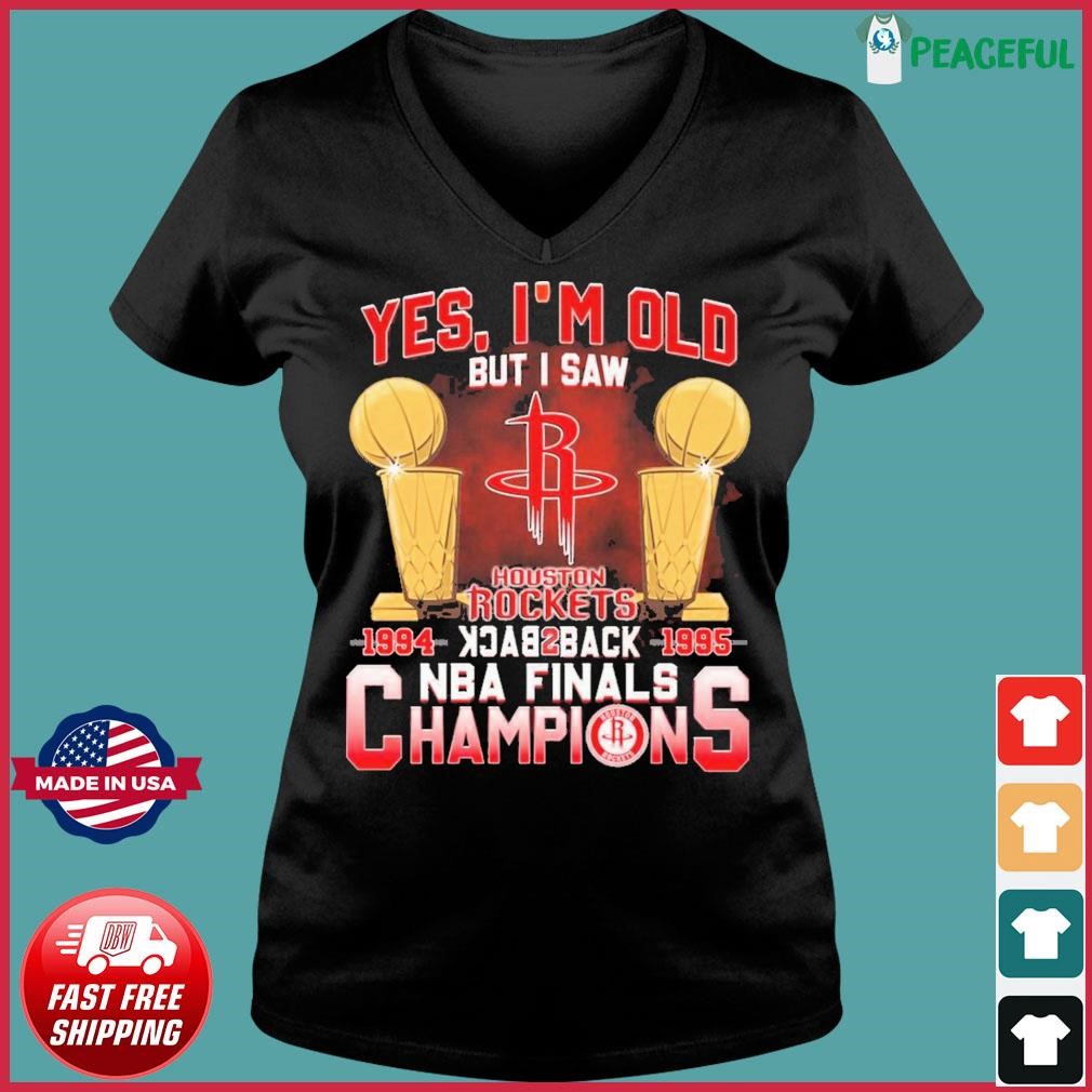 Rockets Back To Back Champions Shirt