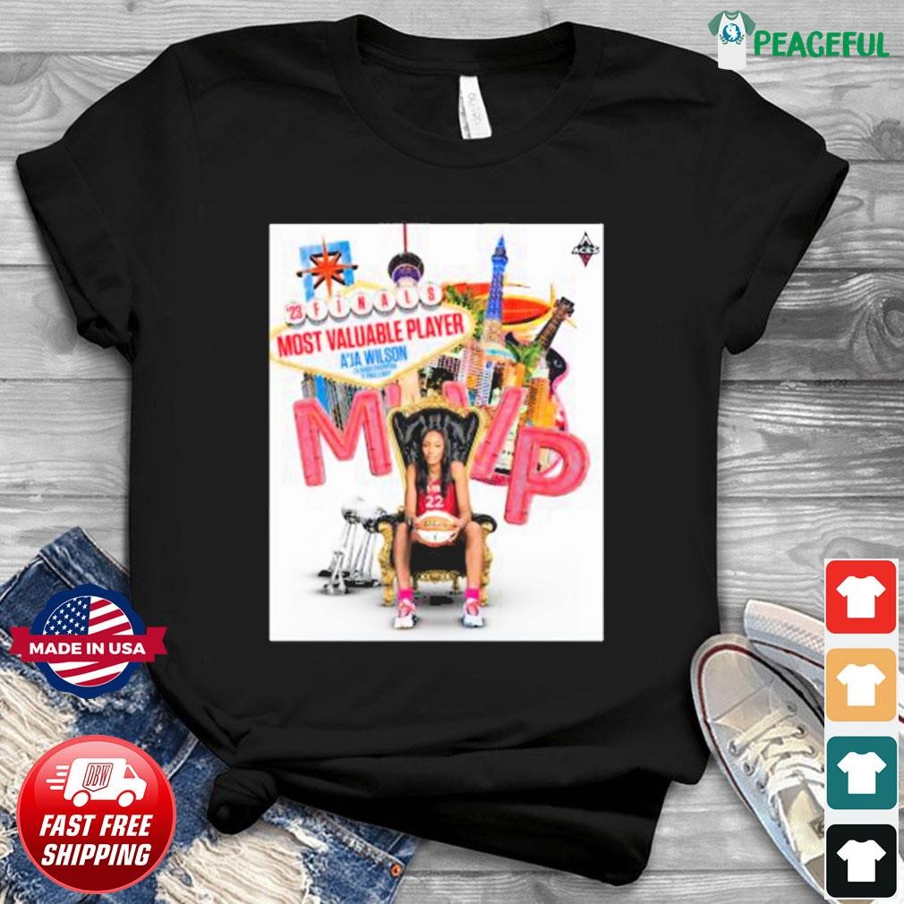 Las Vegas Aces Finals Most Valuable Player A'ja Wilson Mvp Shirt -  Dalatshirt