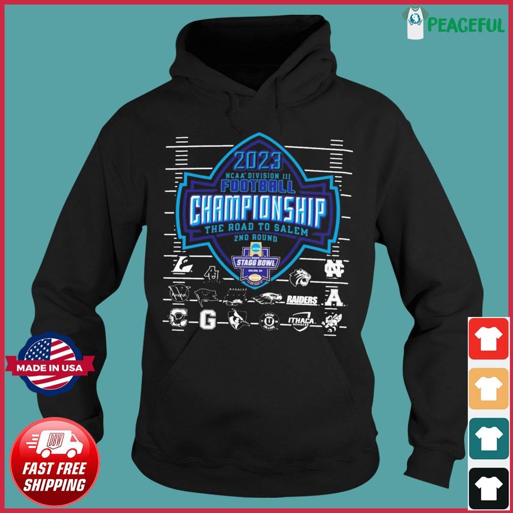 2nd Round NCAA Division III Football Championship 2023 Shirt Hoodie.jpg