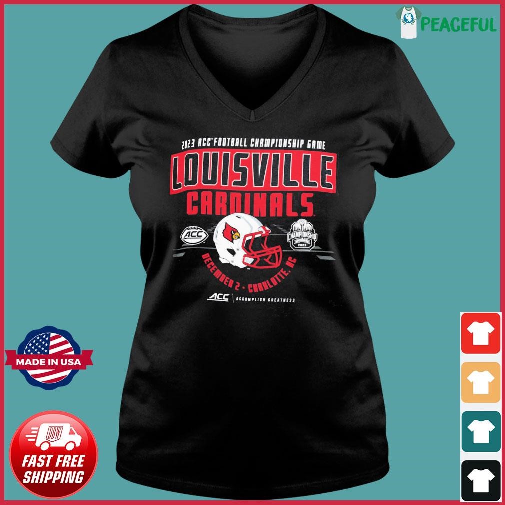 Louisville Cardinals Atlantic Coast Conference Football Championship Game  2023 shirt - Aquafinashirt