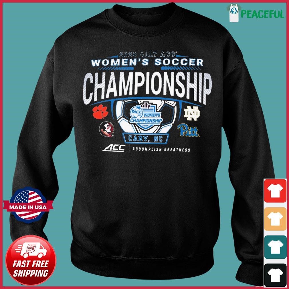 Cary , NC 2023 ACC Women's Soccer Championship shirt, hoodie, sweater