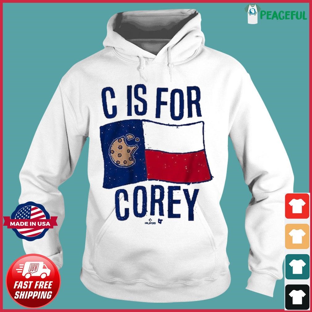 Corey Seager C Is For Corey Shirt hoodie sweater long sleeve