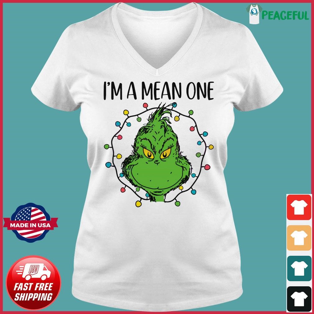 Grinch I'm The Mean One t-shirt, hoodie, sweater, long sleeve and tank top