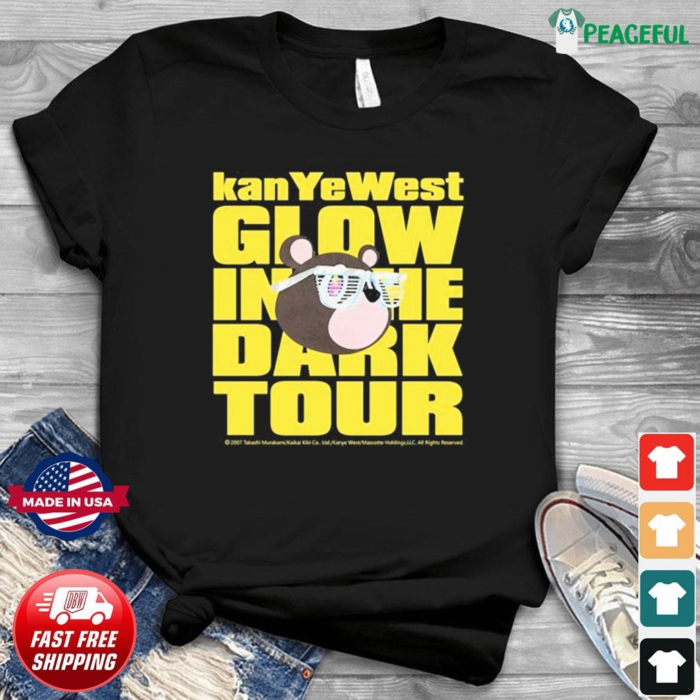 Kanye West Glow In The Dark Tour Shirt, hoodie, sweater, long