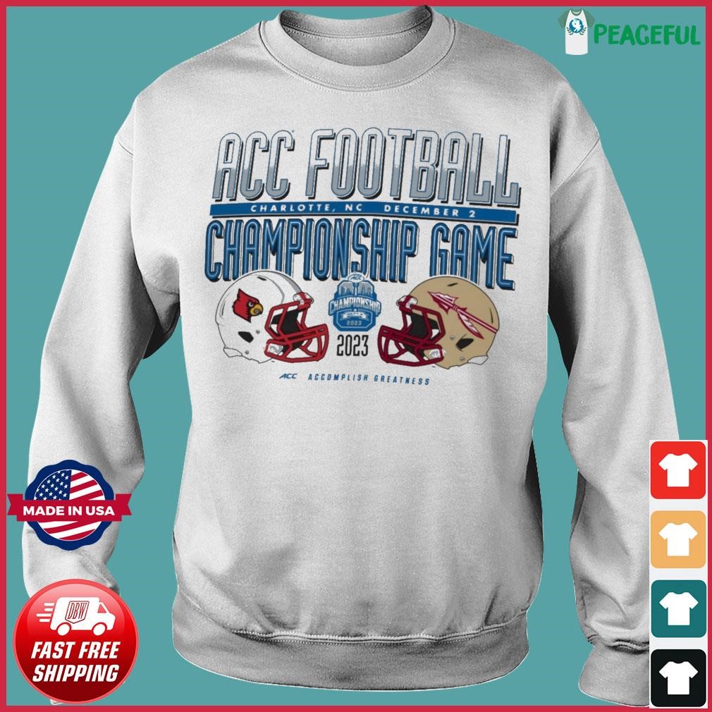 Official Official Louisville Cardinals vs Florida State ACC Football  Championship Game Matchup Shirt, hoodie, sweater and long sleeve