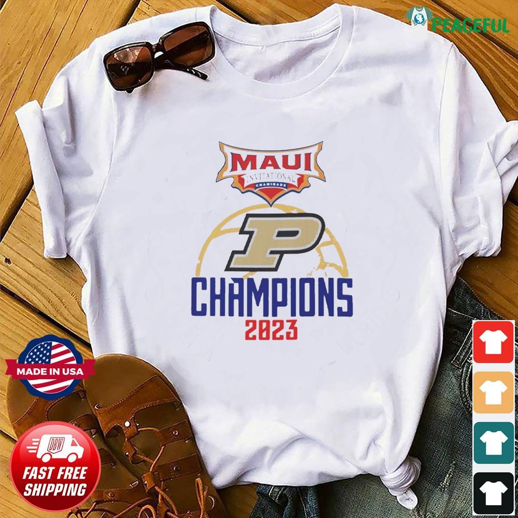 Maui Invitational Purdue University Men's Basketball 2023 Champions