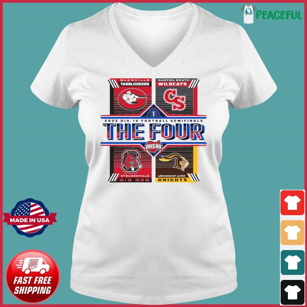 The Four 2023 OHSAA Division IV Football Semifinals Shirt Ladies V-neck Tee.jpg