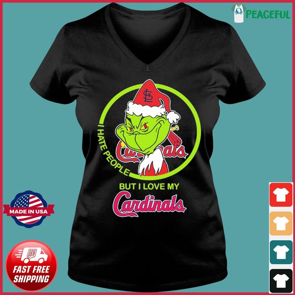 The Grinch I Hate People But I Love My Louisville Cardinals Funny