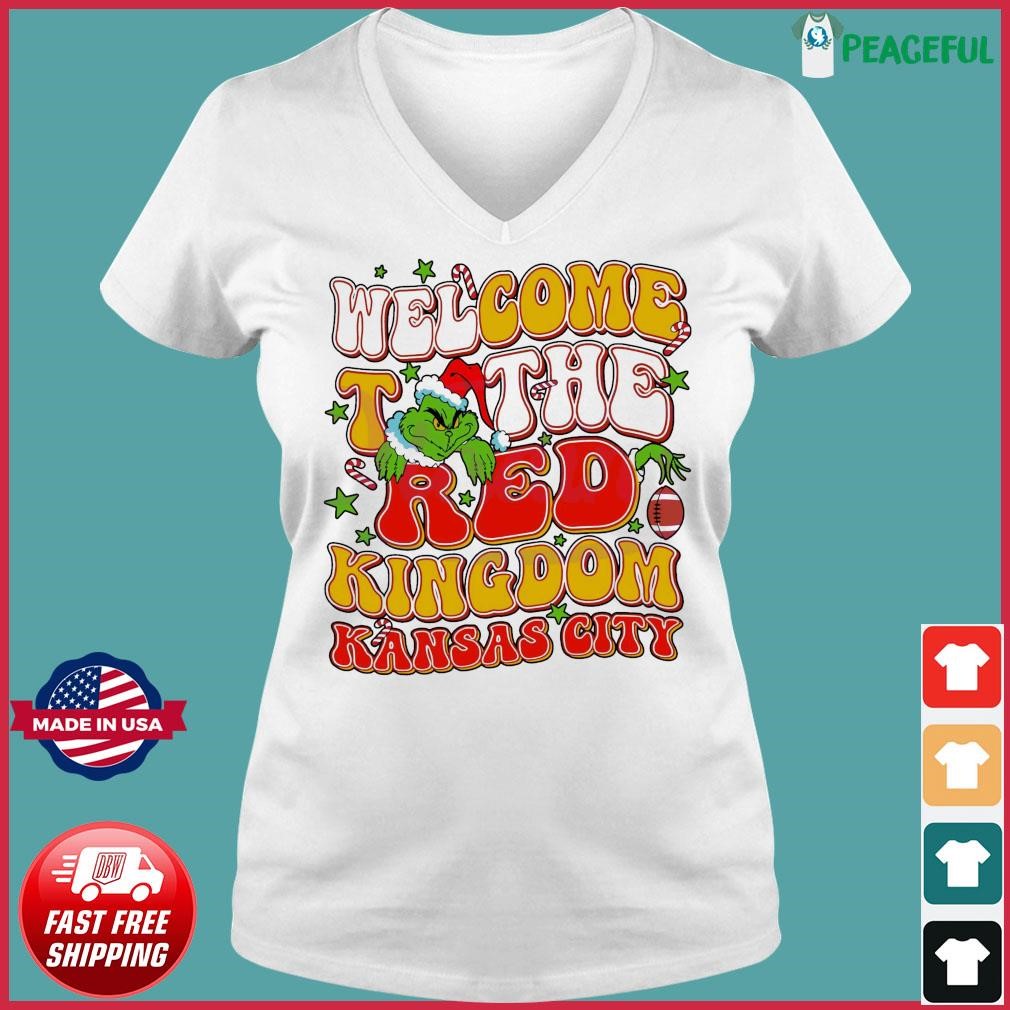 Welcome To The Red Kingdom Shirt Ladies V-neck Tee.jpg