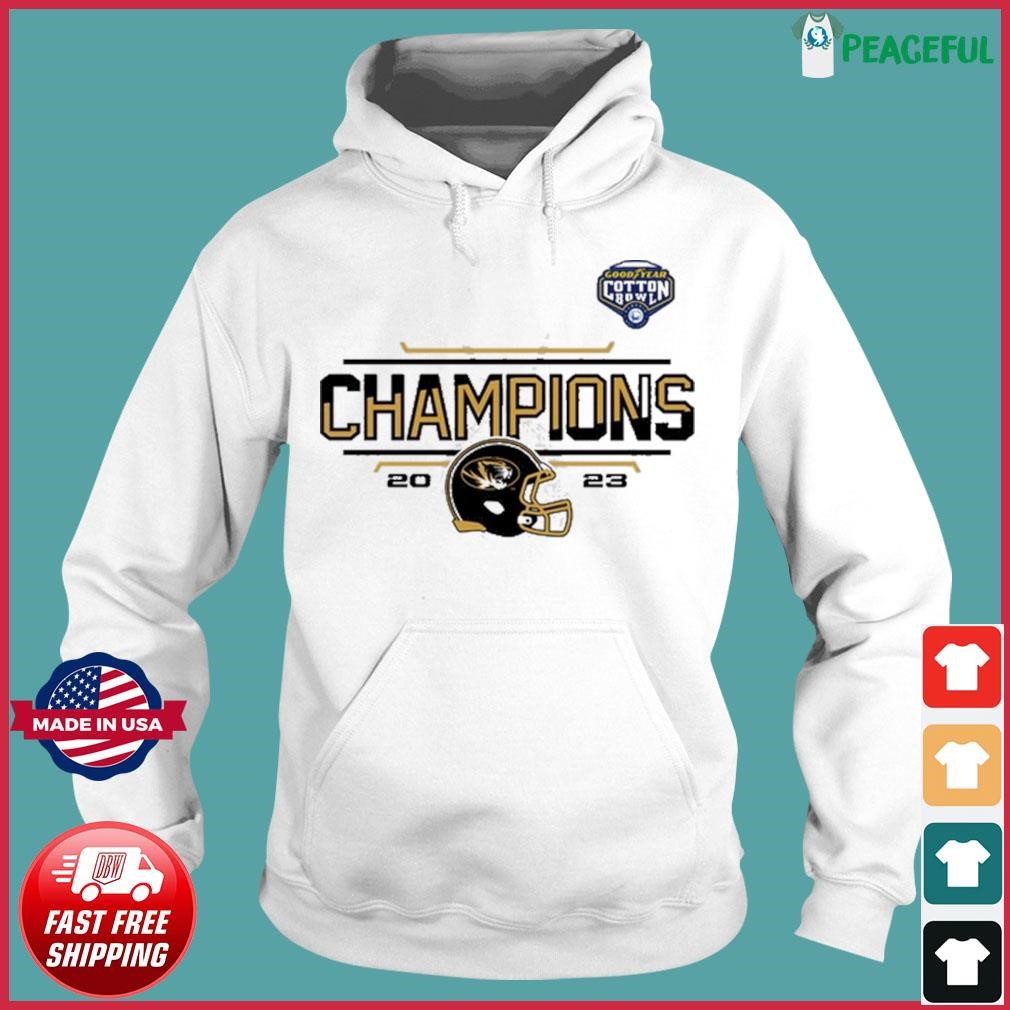 2023 Mizzou Cotton Bowl Champions Shirt, hoodie, sweater, long sleeve ...