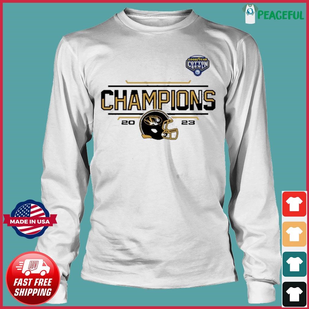 2023 Mizzou Cotton Bowl Champions Shirt, hoodie, sweater, long sleeve ...