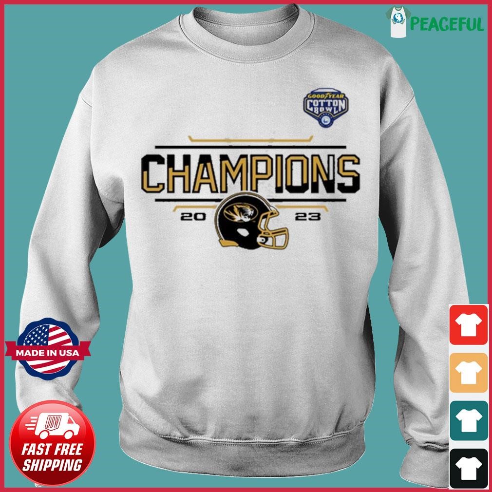 2023 Mizzou Cotton Bowl Champions Shirt, hoodie, sweater, long sleeve ...