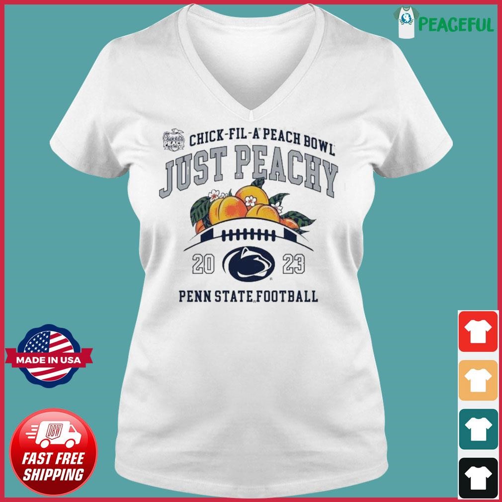 Just Peach Penn State Nittany Lions 2023 Peach Bowl Shirt, hoodie