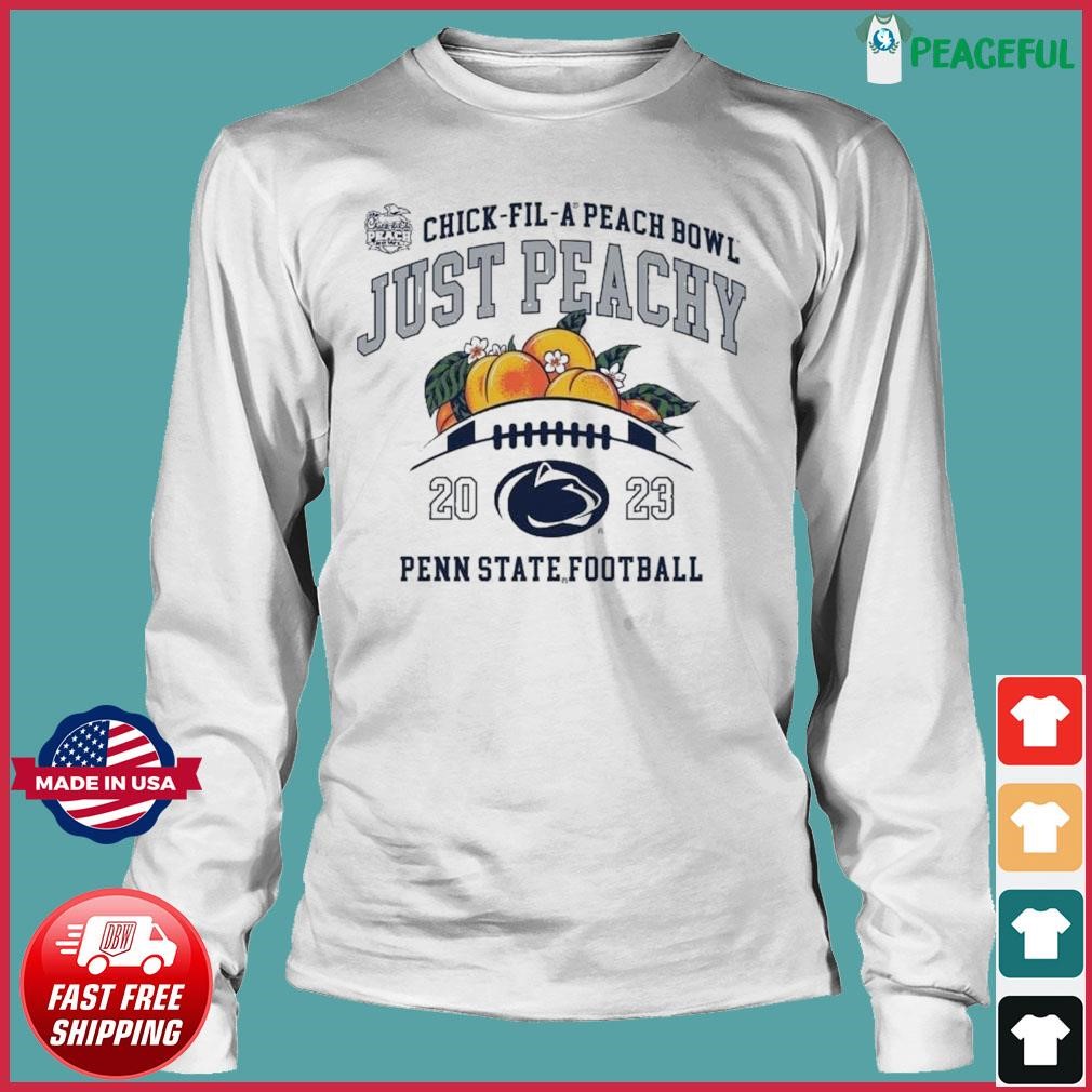 Just Peach Penn State Nittany Lions 2023 Peach Bowl Shirt, hoodie