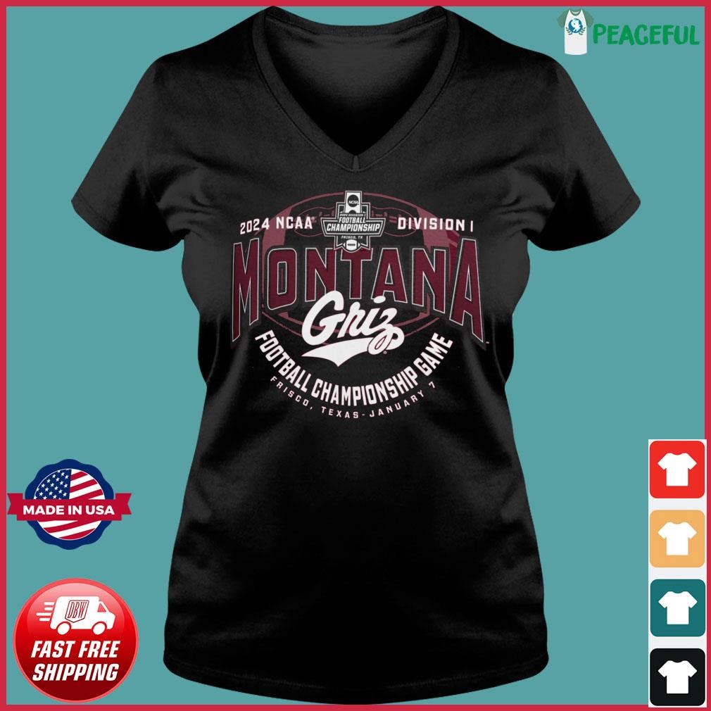 Montana Grizzlies 2024 NCAA Division I Football Championship Shirt ...