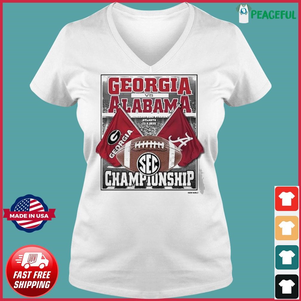 Official Alabama Vs Georgia 2023 SEC Football Championship Shirt ...