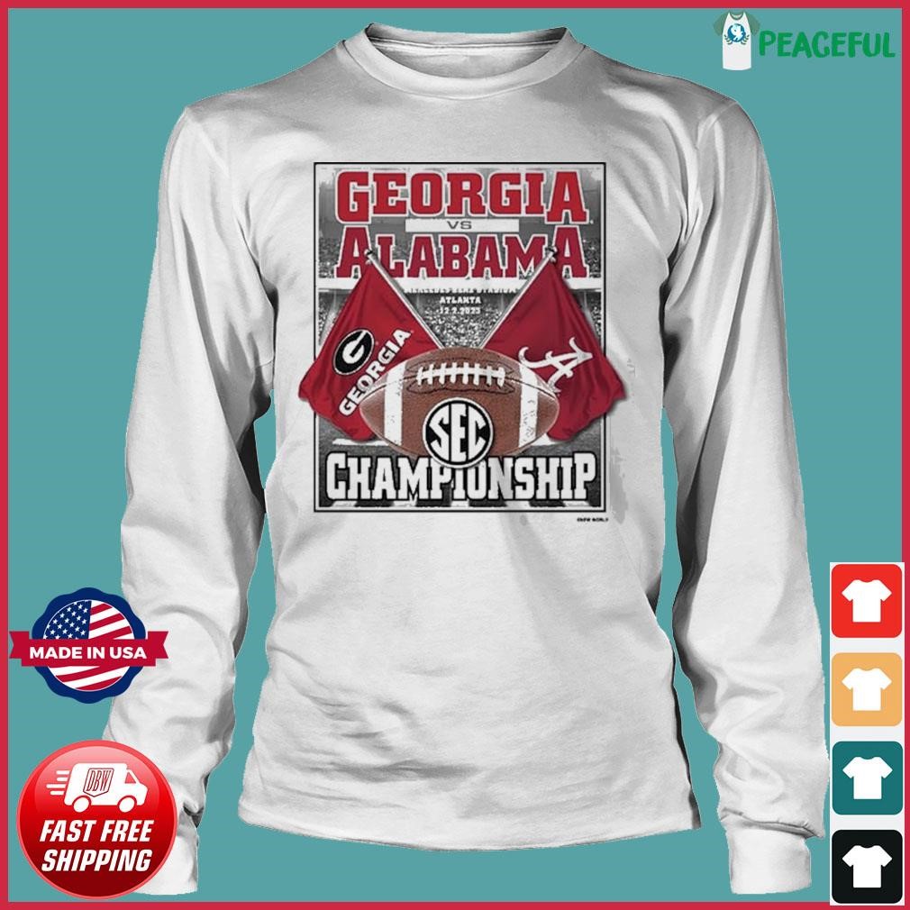 Official Alabama Vs Georgia 2023 SEC Football Championship Shirt ...