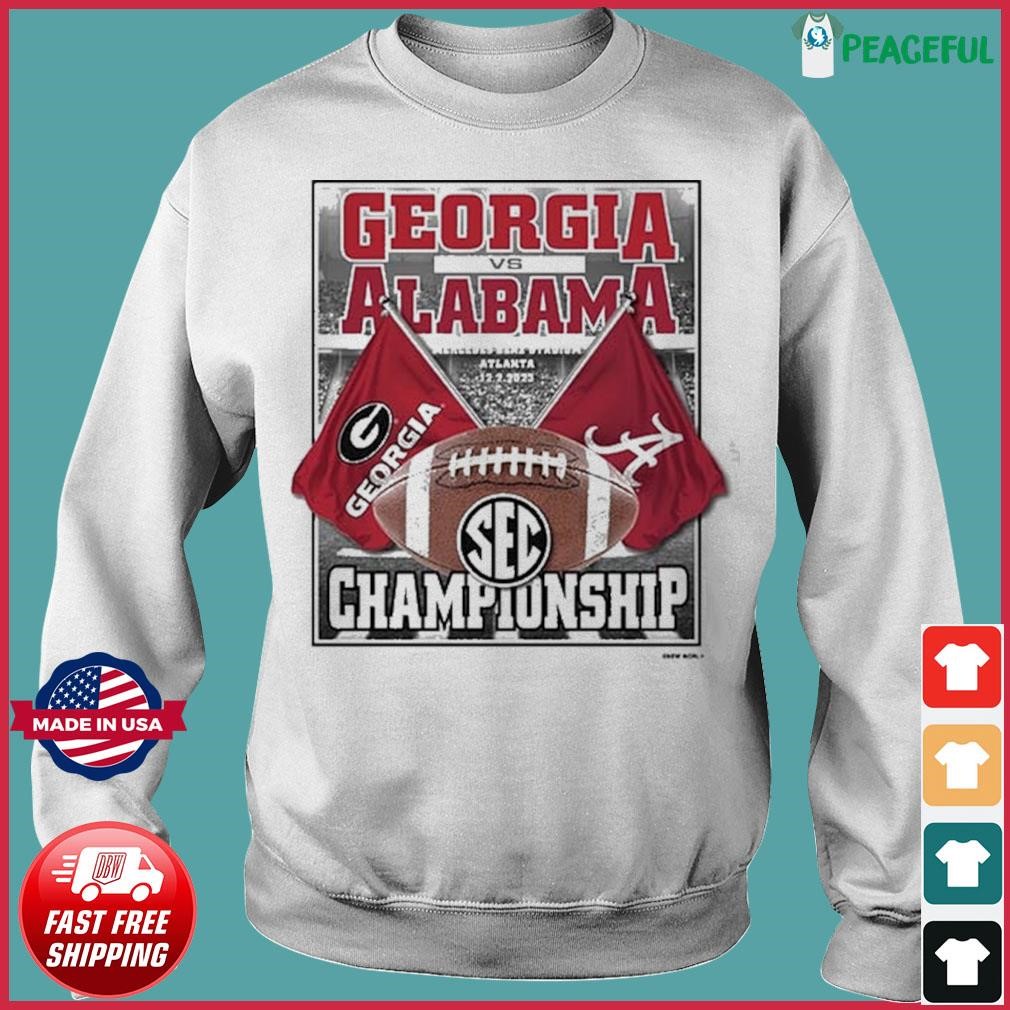 Official Alabama Vs Georgia 2023 SEC Football Championship Shirt ...