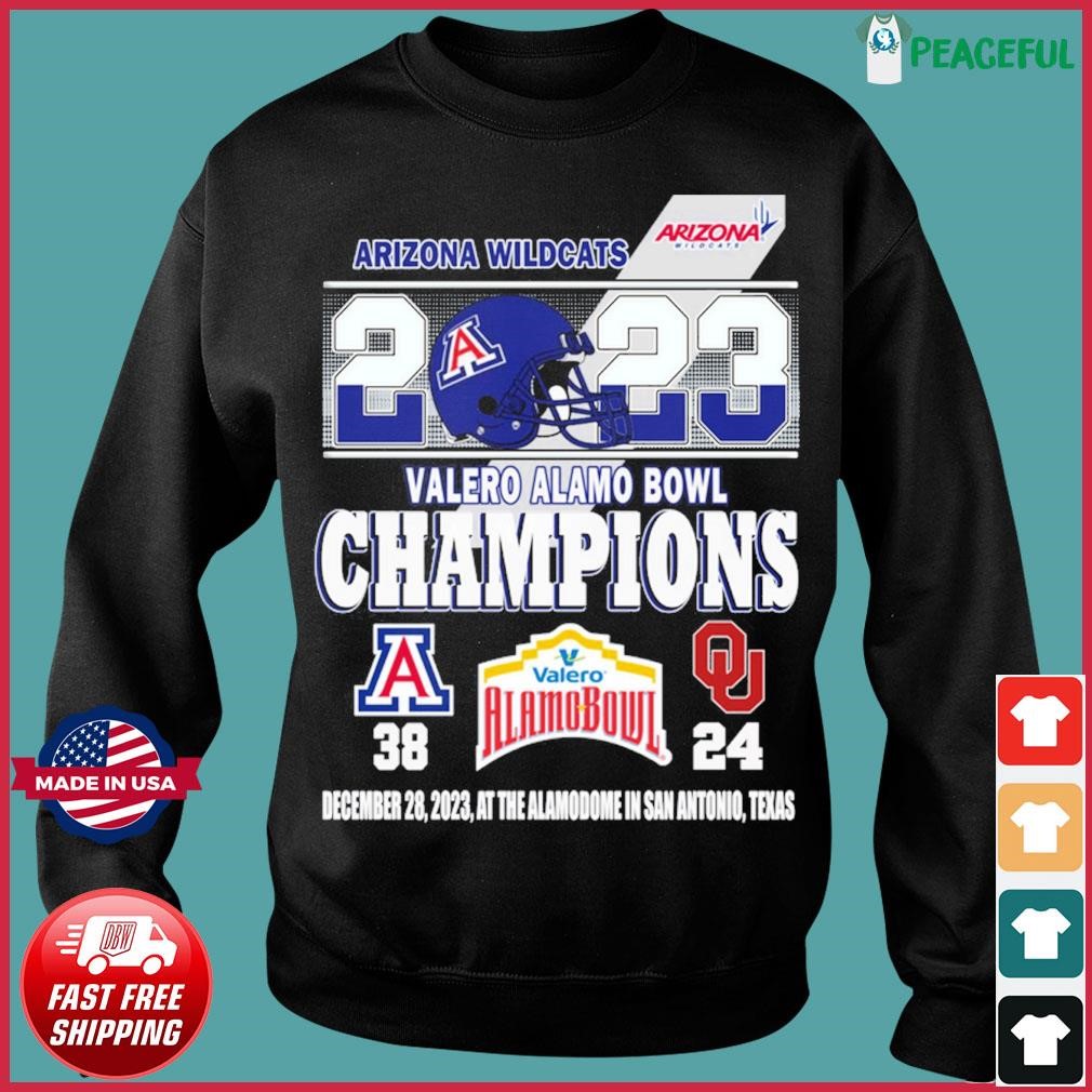 Official Arizona Wildcats 2023 Valero Alamo Bowl Champions December ...