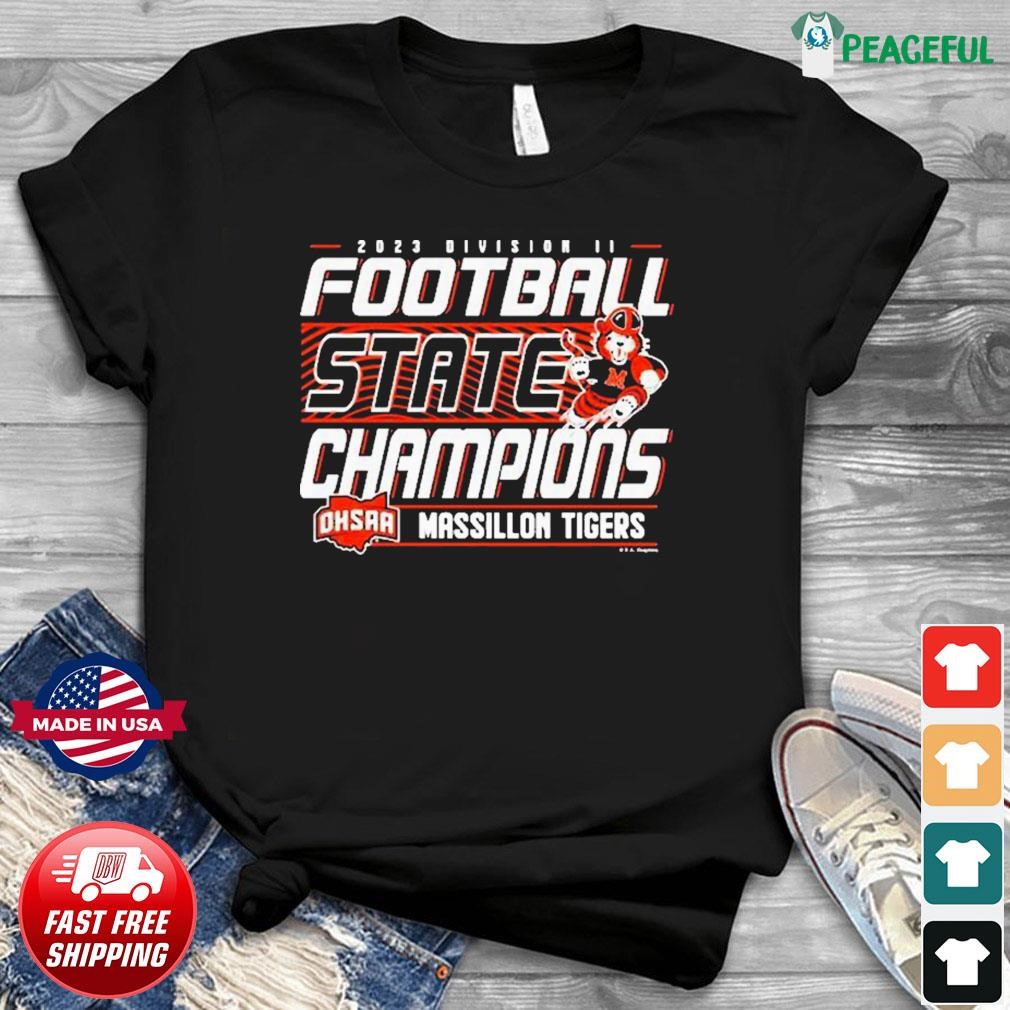 Official Massillon Tigers 2023 OHSAA Division II Football State