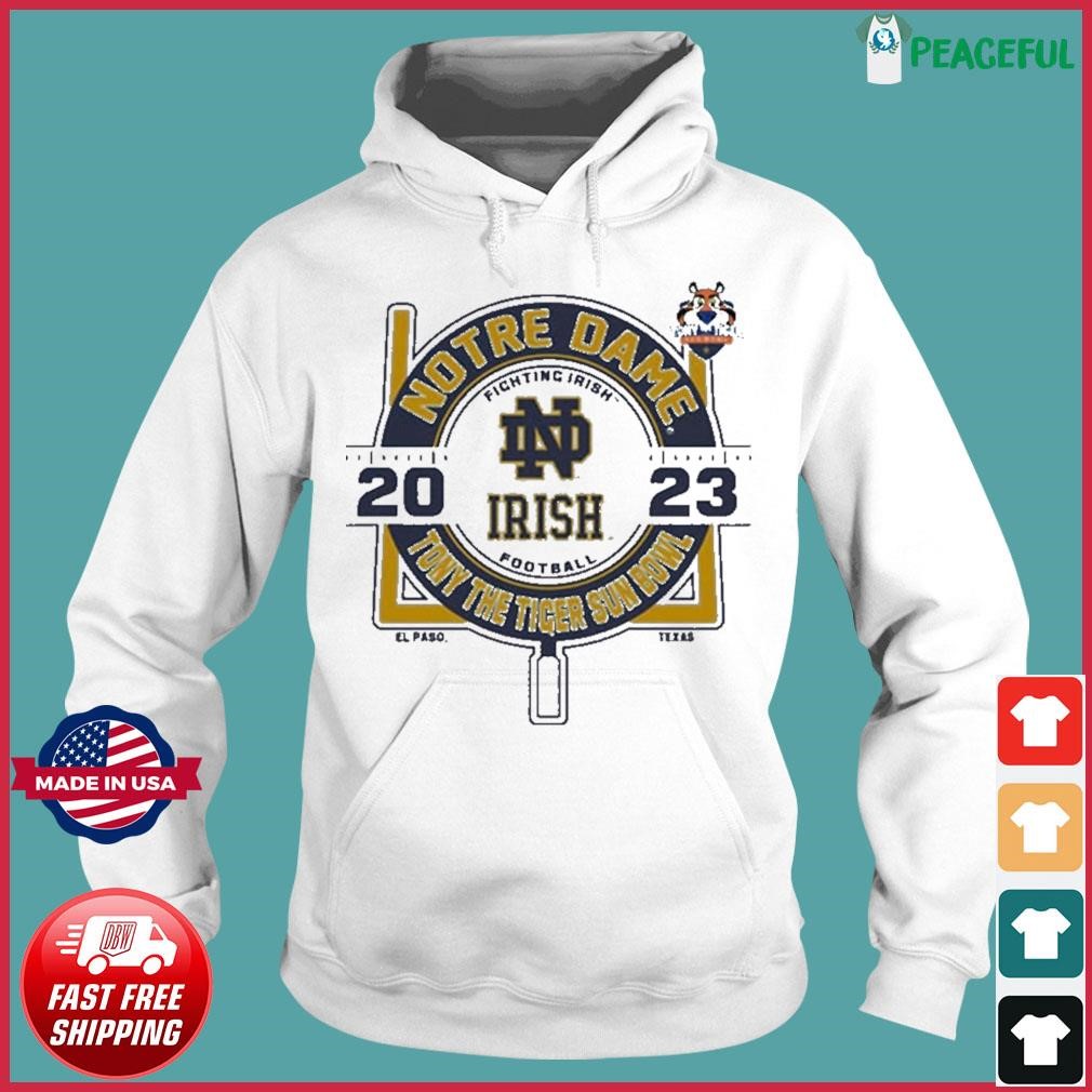 Official Notre Dame Fighting Irish 2023 Tony The Tiger Sun Bowl ...