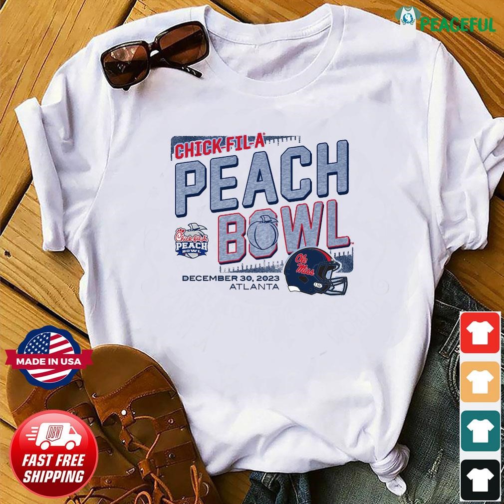 Ole Miss Football Chick-fil-a Peach Bowl December 30, 2023 Shirt