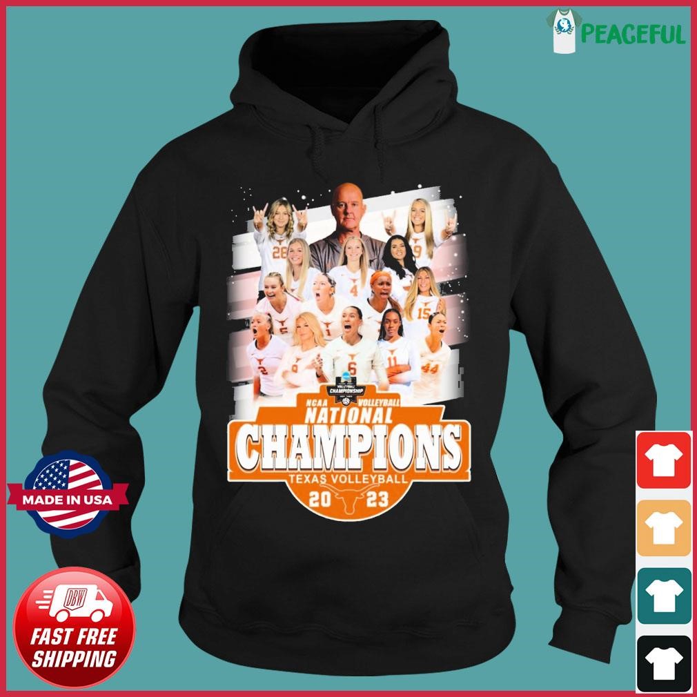 Texas Volleyball Team NCAA Volleyball National Champions 2023 shirt Hoodie.jpg