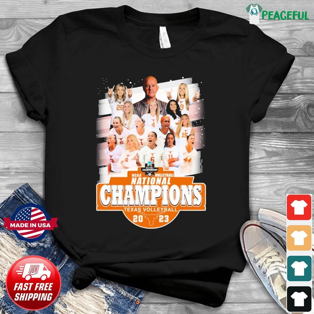 Texas Volleyball Team NCAA Volleyball National Champions 2023 shirt