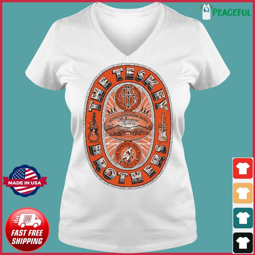 The Teskey Brothers Melbourne 2023 Shirt Ladies V-neck Tee.jpg