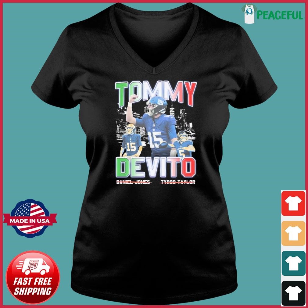 Tommy Cutlets Devito Quarter Back Italian Shirt Ladies V-neck Tee.jpg