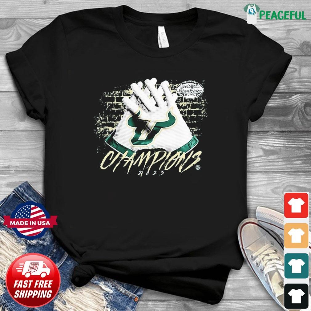 University of South Florida Football 2023 Boca Raton Bowl Champions shirt