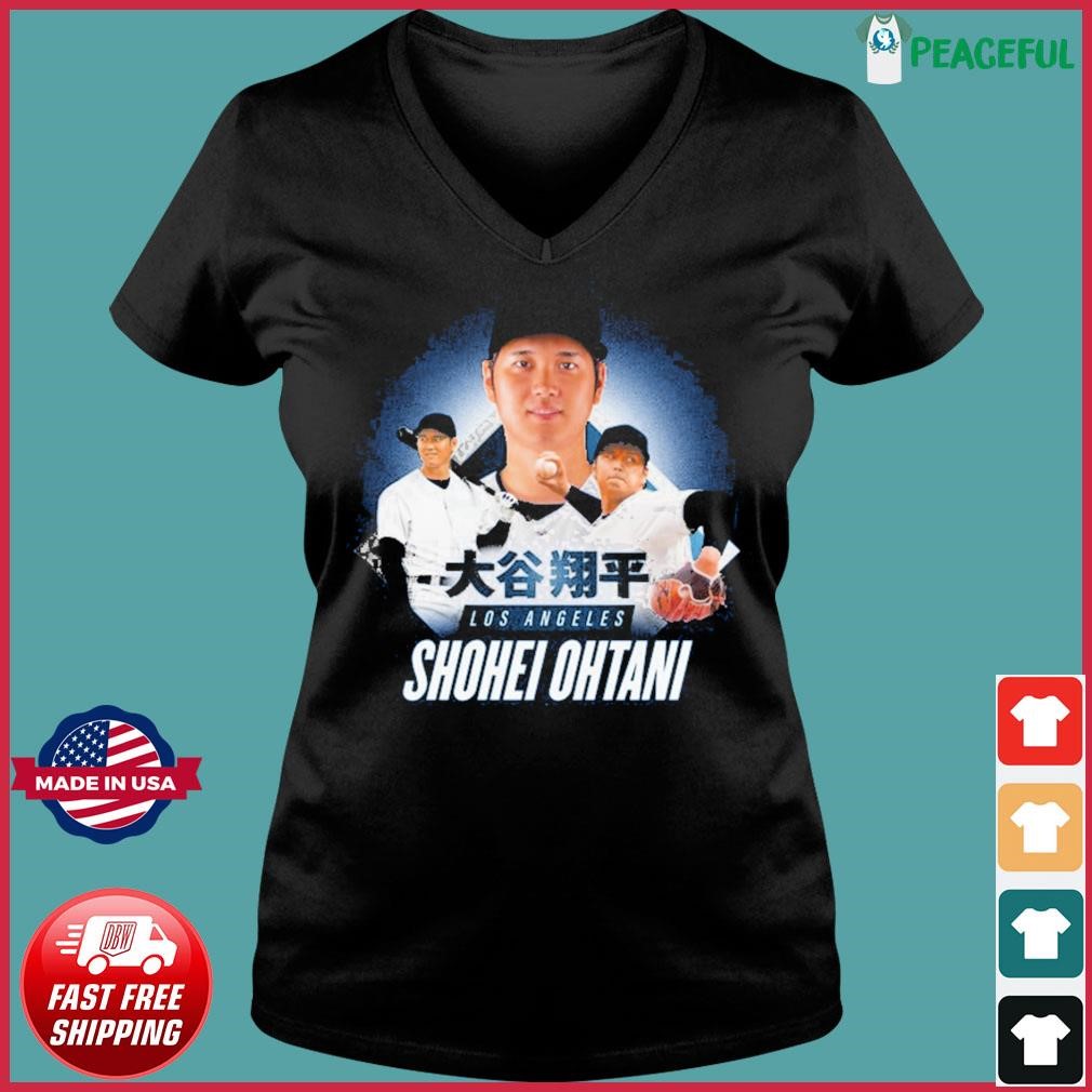 Welcome To The Shohei Ohtani Los Angeles Dodgers Shirt Ladies V-neck Tee.jpg