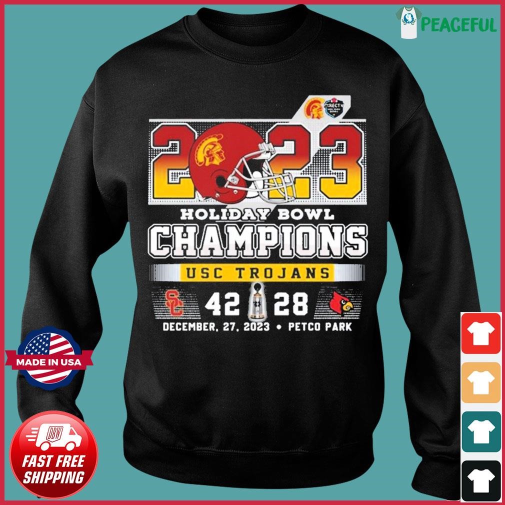 2023 Holiday Bowl Champions USC Trojans 4228 Louisville Shirt, hoodie