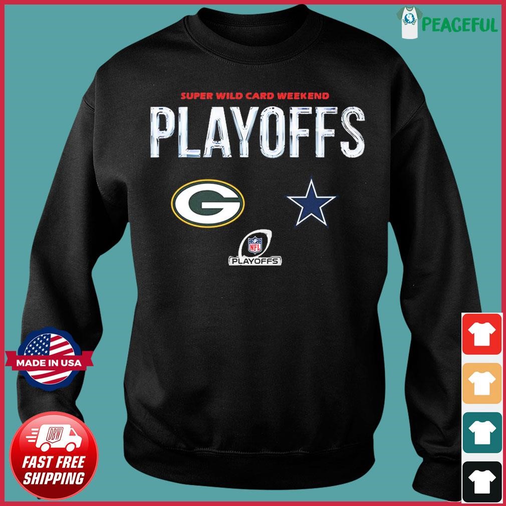 2023 Super Wild Card Playoffs Green Bay Packers Vs Dallas Cowboys Shirt ...