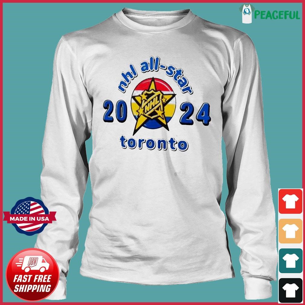 2024 Nhl All Star Game Logo Shirt Hoodie Sweater Long Sleeve And   2024 Nhl All Star Game Logo Shirt Long Sleeve Tee 