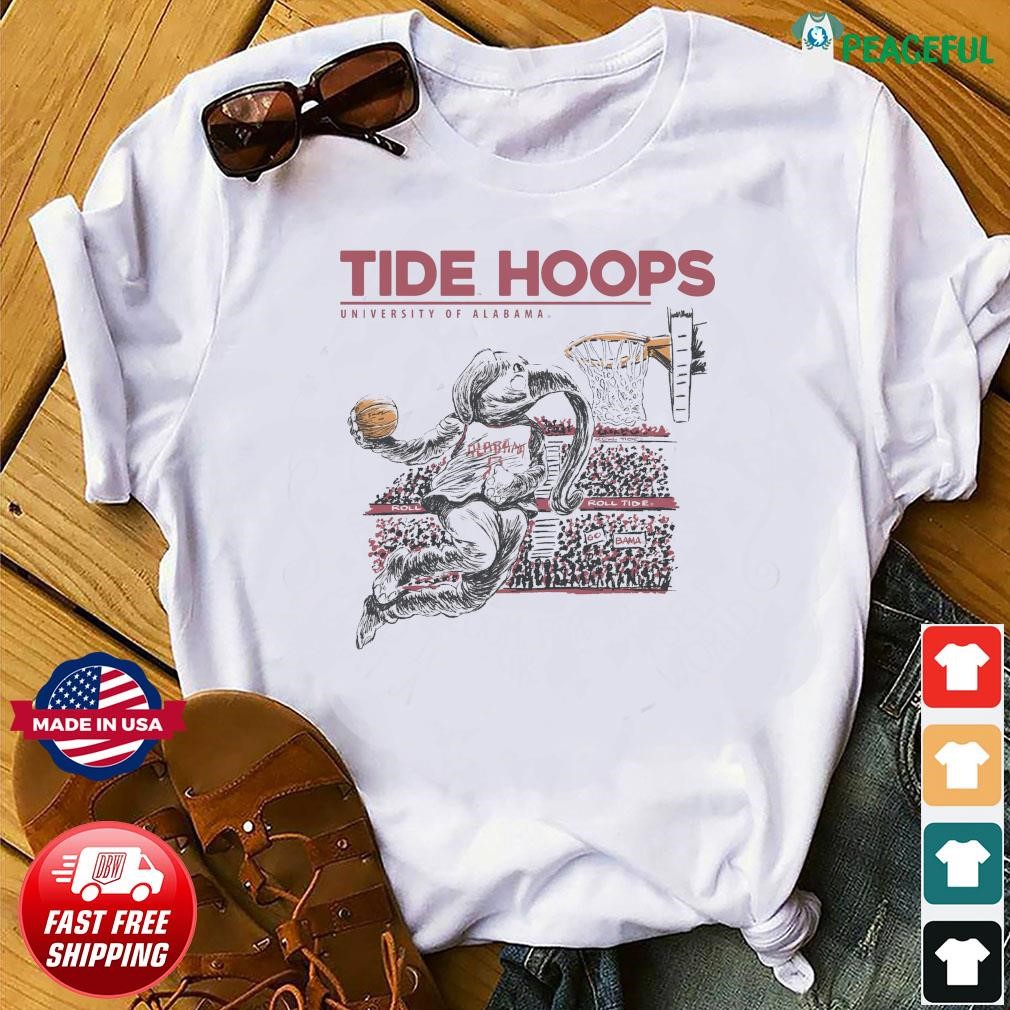 Alabama Crimson Tide Basketball Big AL Tide Hoops Shirt