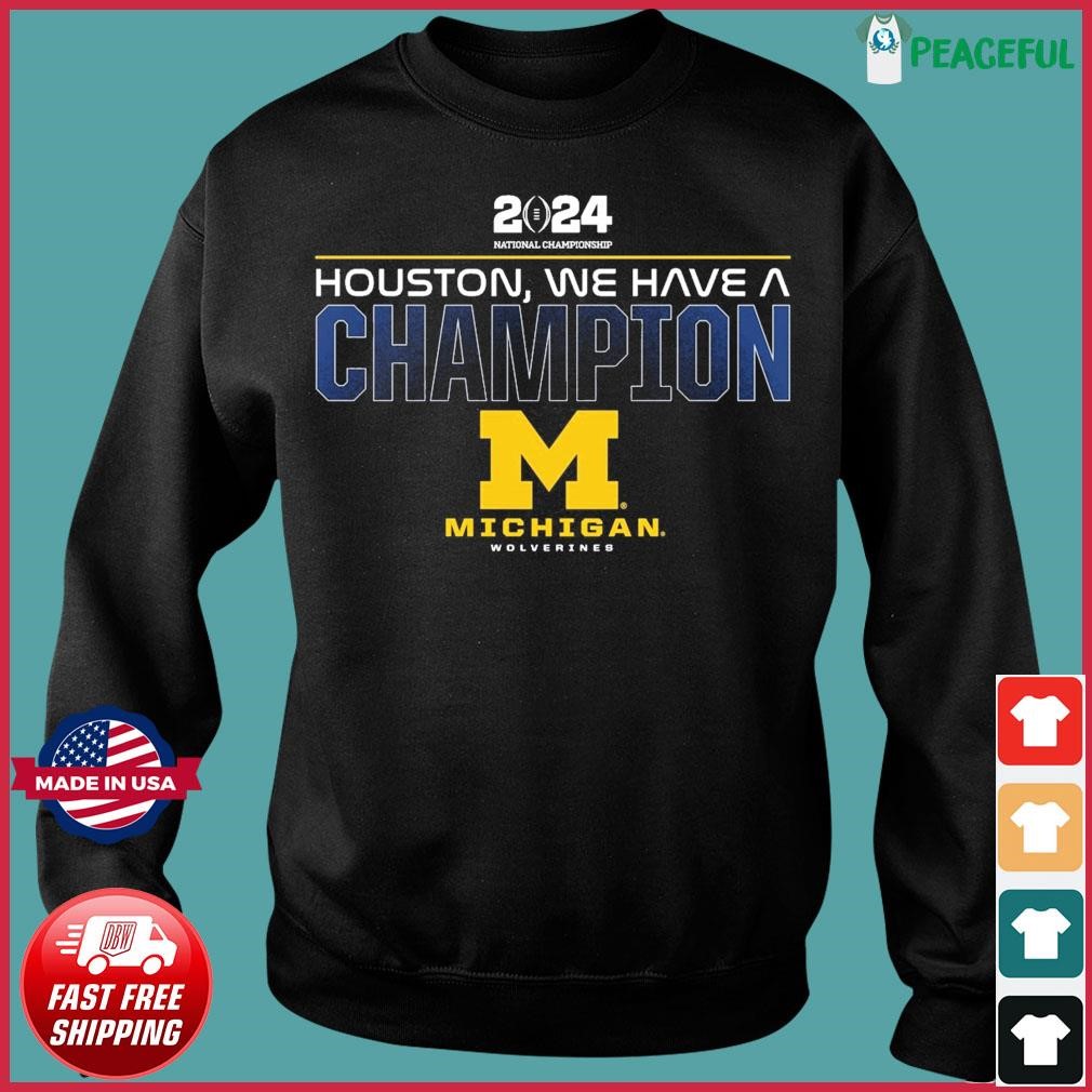 CFP 2023 Houston, We Have A National Champions Michigan wolverines ...